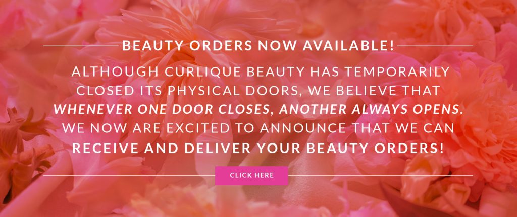 Beauty ordering now available at CurliQue Boutique